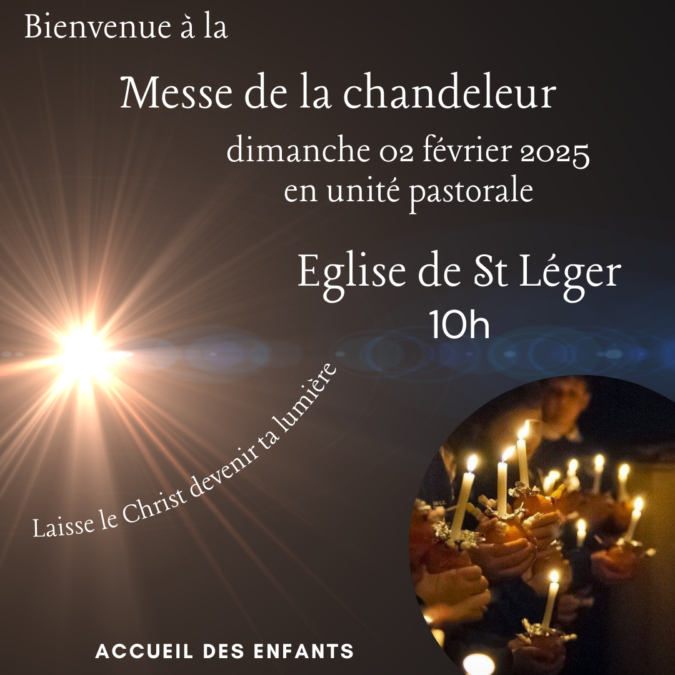 Messe de la Chandeleur en Unité pastorale Entre Vire et Ton