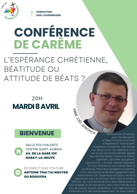 Conférences de carême 2025