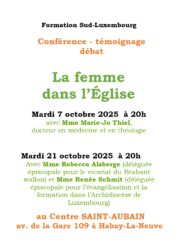 Conférences d’automne