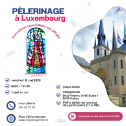 Pèlerinage à Luxembourg 2026