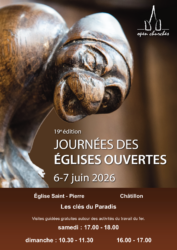 Châtillon : église ouverte – 20 & 21 juin 2026