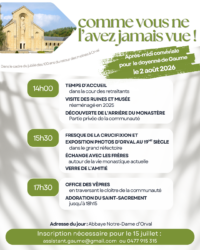 Orval – 02 août 2026 – Doyenné de Gaume