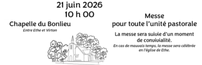 Messe du Bonlieu : dimanche 21 juin