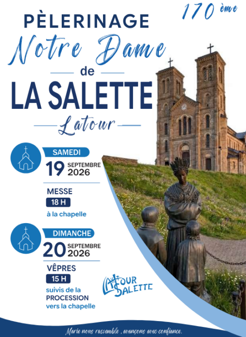 Notre-Dame de la Salette, priez-pour nous !