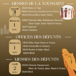 Toussaint et commémoration des défunts